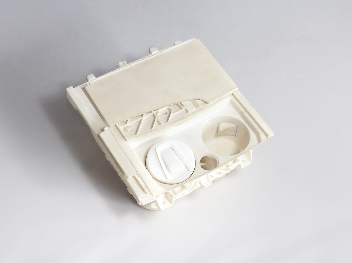 Sinterteil Ascher (geöffnet)