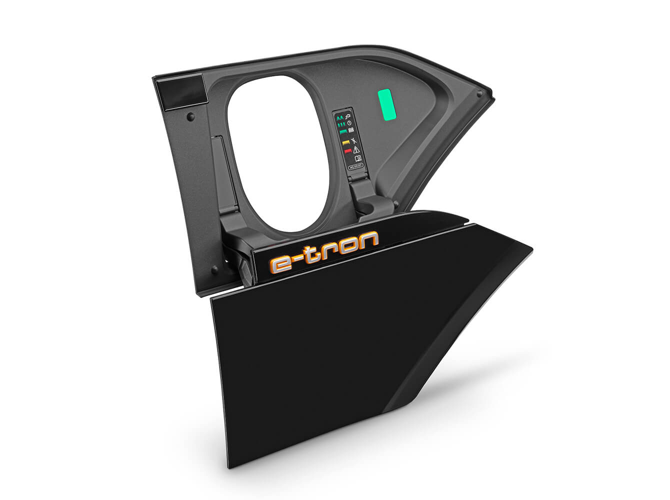 Elektrische Ladeklappe (geöffnet)