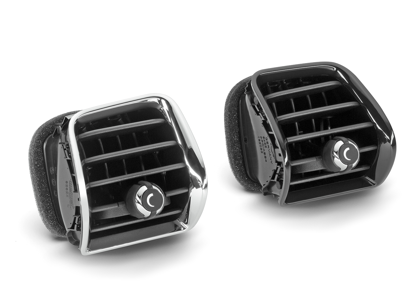 Frischluftgrills (Chrom, schwarz)