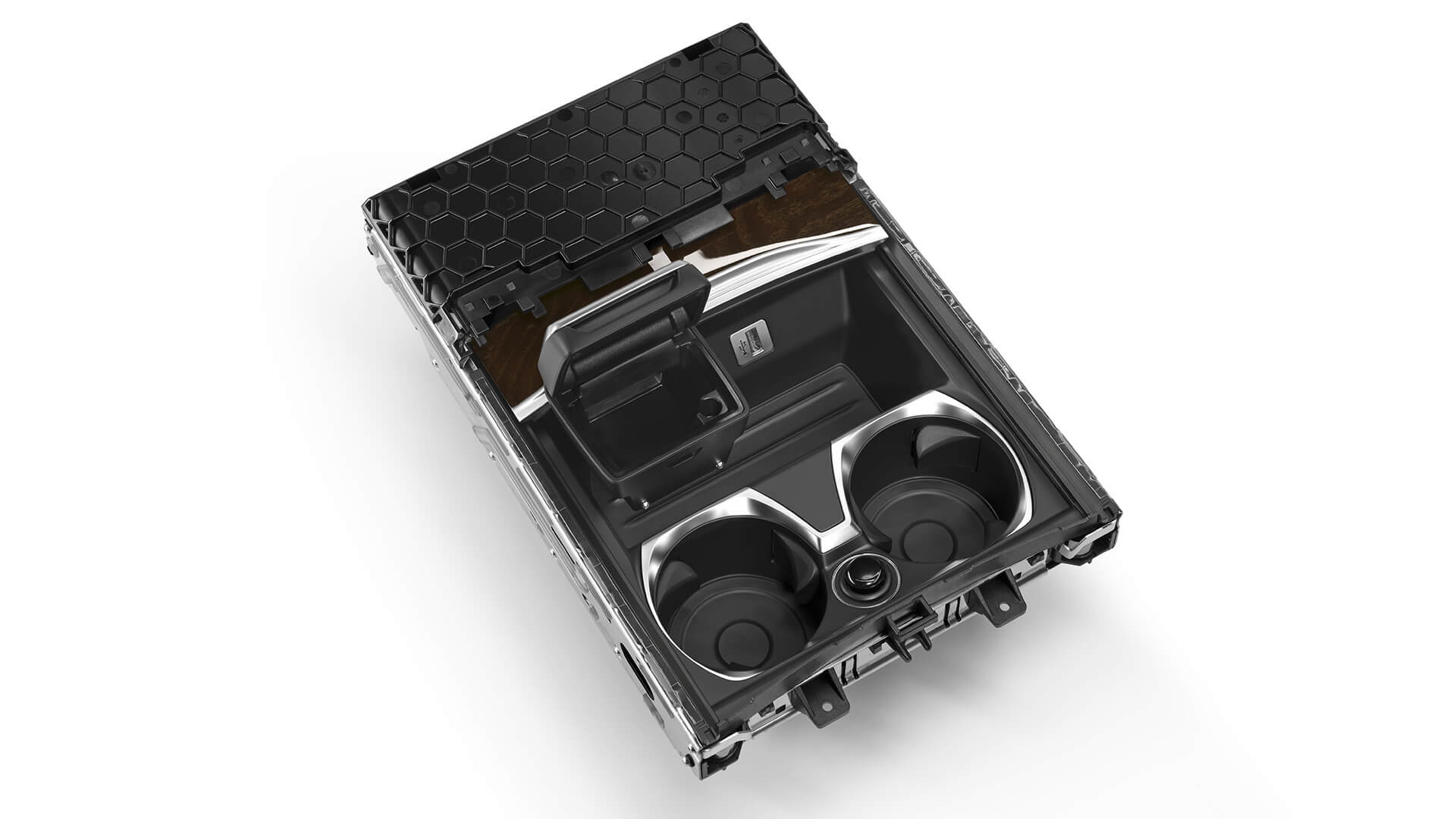 Mittelkonsolenmodul (schwebend geöffnet)